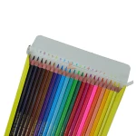 مداد رنگی 24 رنگ جعبه مقوایی زرد ام کیو MQ (1)