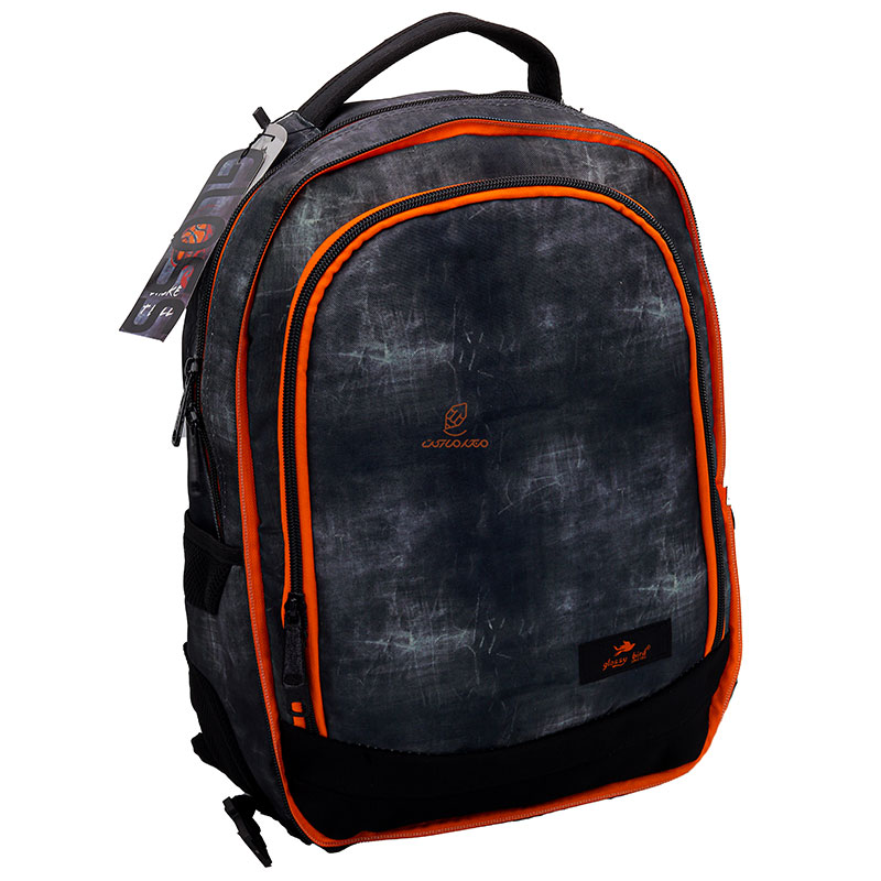 کوله پشتی پسرانه سه تکه طرح بسکتبال 2578 گلسی برد GLOSSY BIRD (3)