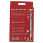 ماژیک 10 رنگ دو سر جعبه مقوایی فابر کاستل FABERCASTELL (3)