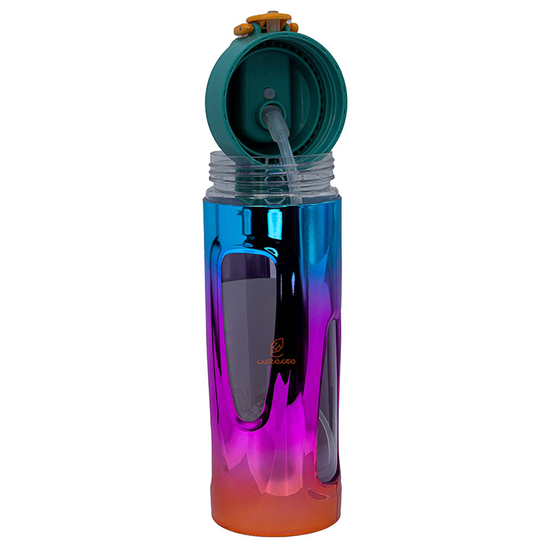 قمقمه آینه ای سرخابی در سبز (1)