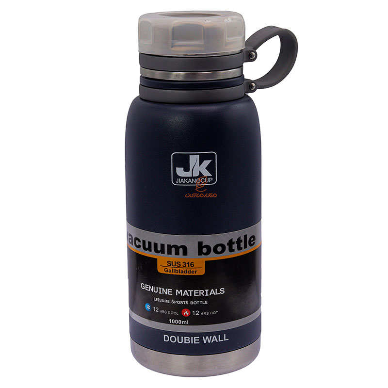 فلاسک 1000 میل مدل VACUUM طوسی 9635 ژیاکانگ JIAKANGCUP