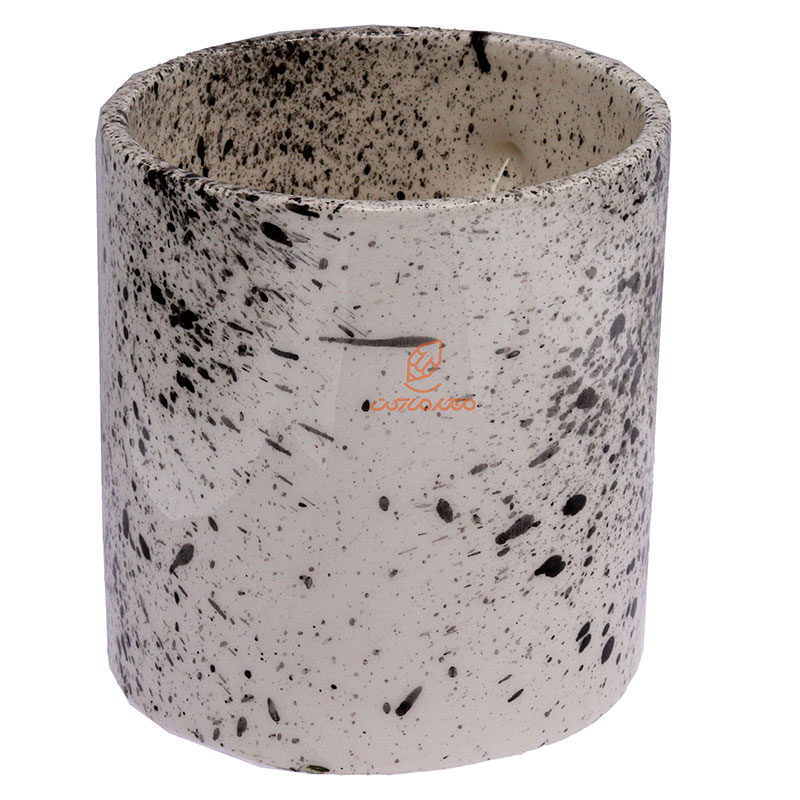 ماگ مشکی سفید استوانه (3)