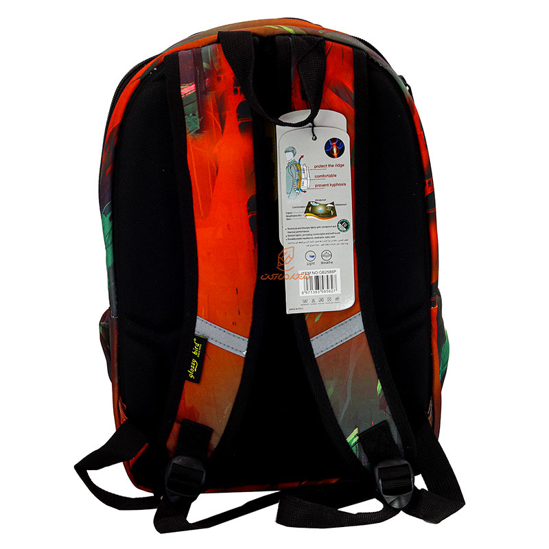 کوله پشتی طرح نینجا 258 گلسی برد GLOSSI BIRD (5)