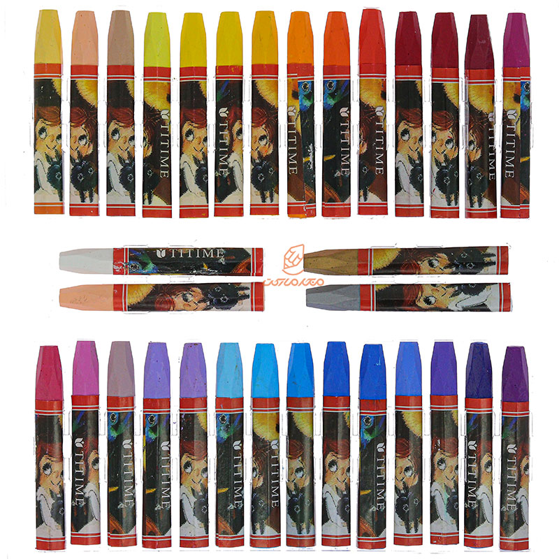 پاستل روغنی 55 رنگ مدل TITIME مپد MAPED (4)