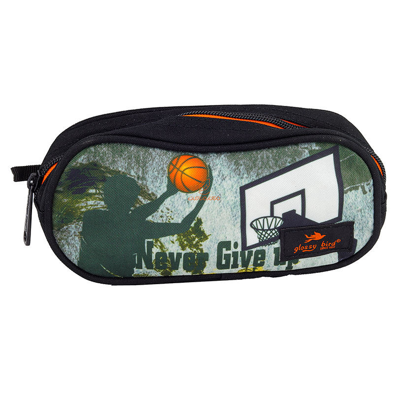 کوله پشتی پسرانه سه تکه طرح بسکتبال 2578 گلسی برد GLOSSY BIRD (15)