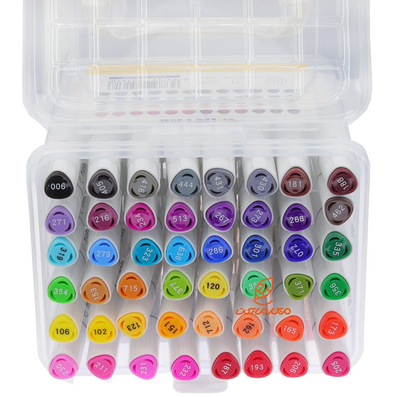 ماژیک راندو 48 رنگ دو سر وینتر VINTER (1)