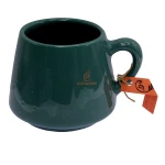 ماگ سبز طرح غاز (3)