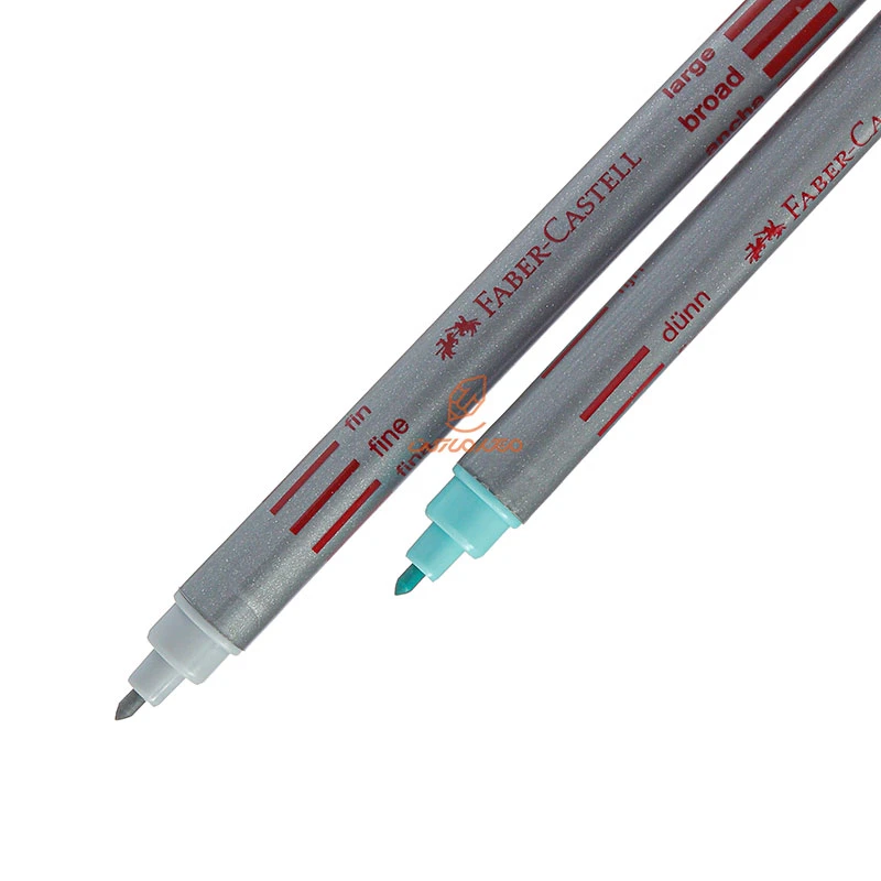 ماژیک 10 رنگ دو سر جعبه مقوایی فابر کاستل FABERCASTELL (6)