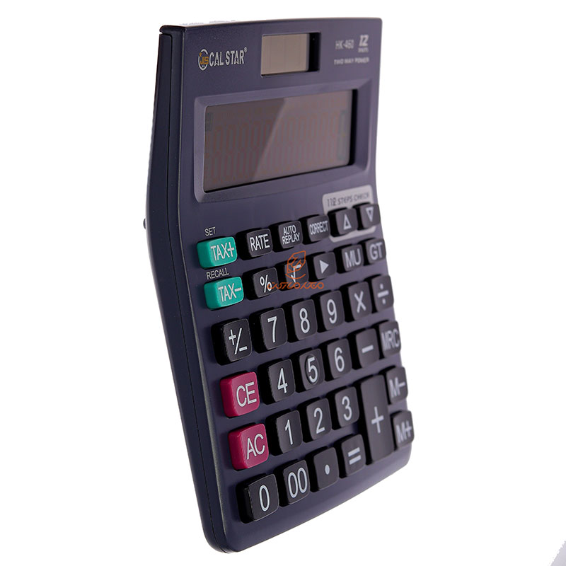 ماشین حساب رومیزی 12 رقم مدل HK460 کال استار CAL STAR (5)