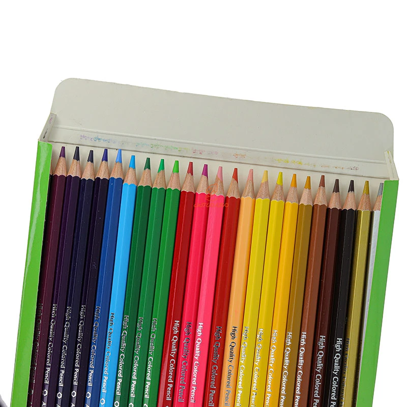 مداد رنگی 24 رنگ جعبه مقوایی طرح دخترک اسکول مکس SCHOOL MAX (1)