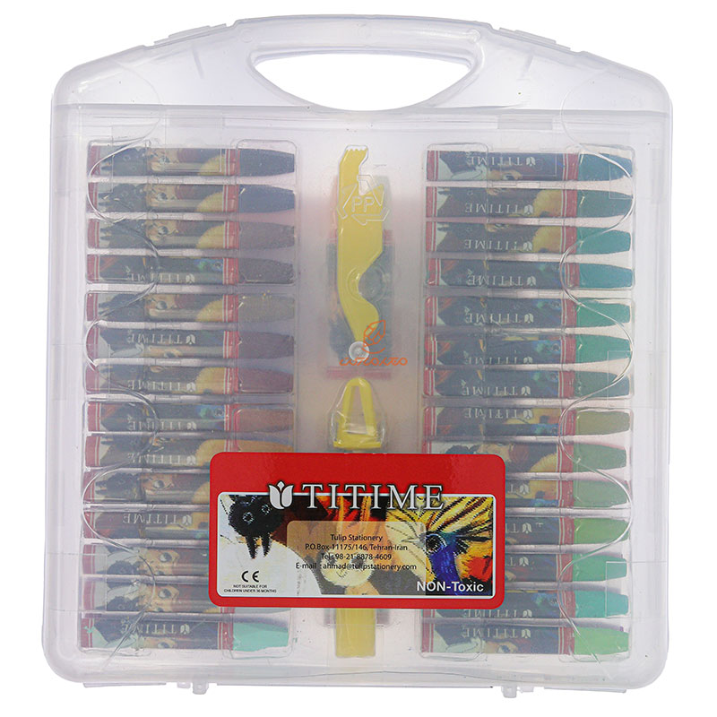 پاستل روغنی 55 رنگ مدل TITIME مپد MAPED