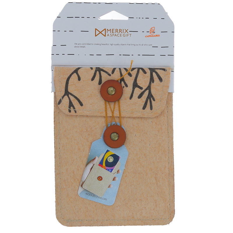 پاکت وولن سایز 7 طرح درخت و گنجشک لوتوس