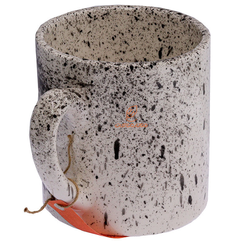 ماگ مشکی سفید استوانه (5)