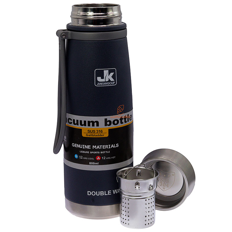 فلاسک 800 میل مدل VACUUM طوسی 6023 ژیاکانگ JIAKANGCUP (1)