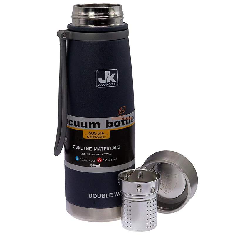 فلاسک 800 میل مدل VACUUM طوسی 6023 ژیاکانگ JIAKANGCUP (1)