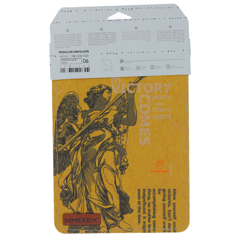 پاکت وولن سایز 6 طرح مجسمه لوتوس (3)