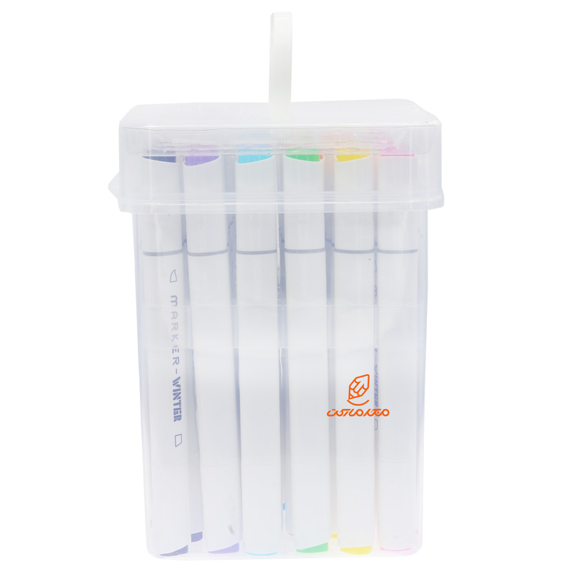 ماژیک راندو 48 رنگ دو سر وینتر VINTER (7)