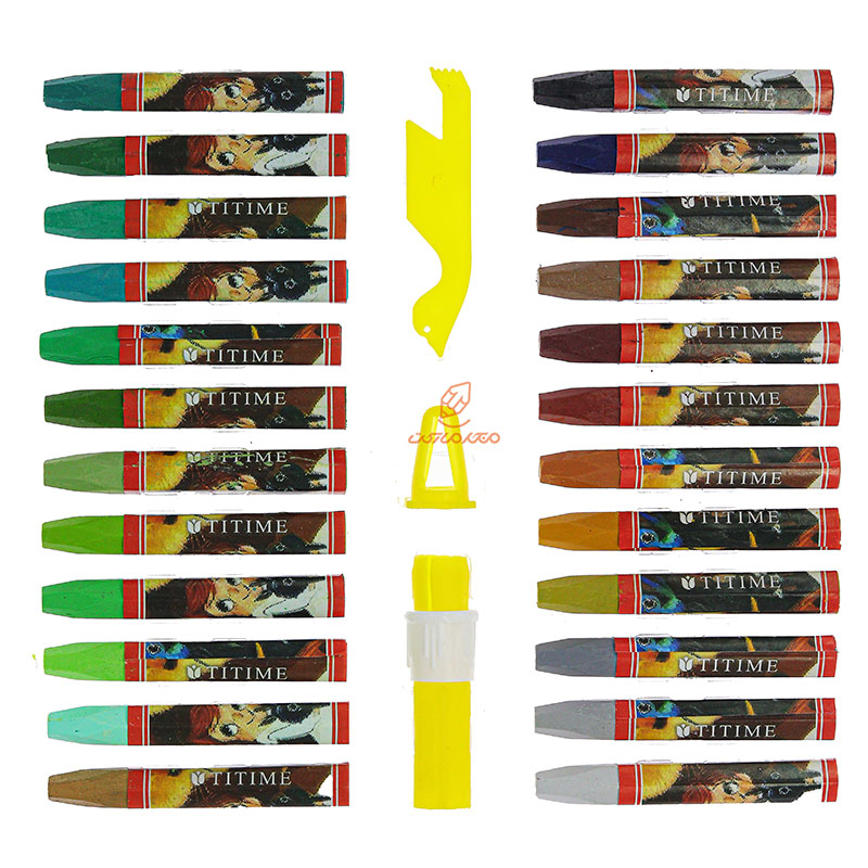 پاستل روغنی 48 رنگ مدل TITIME مپد MAPED (4)