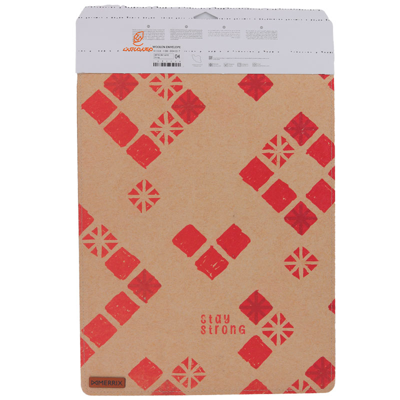 پاکت وولن سایز 4 طرح STAY STRONG لوتوس (2)