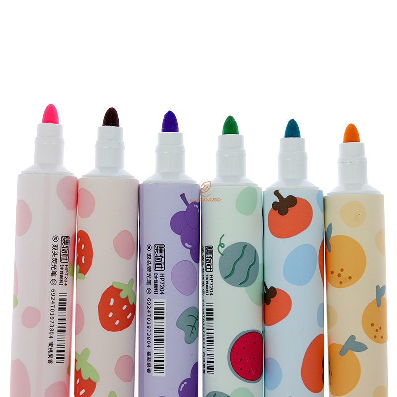 ماژیک علامت گذار فانتزی دو سر عطری 204A (5)