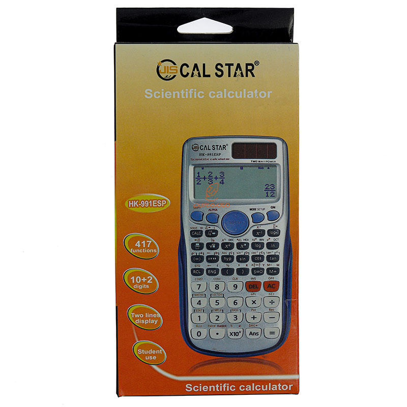 ماشین حساب مهندسی مدل HK-991ESP کال استار CAL STAR (2)