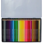 مداد رنگی 36 رنگ جعبه فلزی اسکول مکس SCHOOL MAX (4)