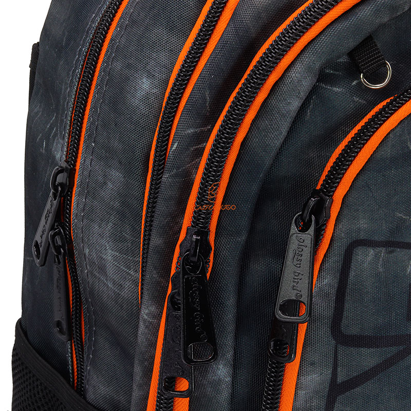 کوله پشتی پسرانه سه تکه طرح بسکتبال 2578 گلسی برد GLOSSY BIRD (13)