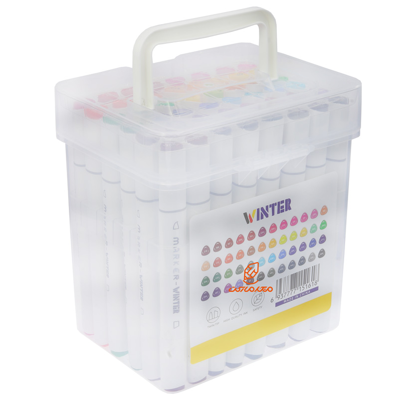 ماژیک راندو 48 رنگ دو سر وینتر VINTER (3)