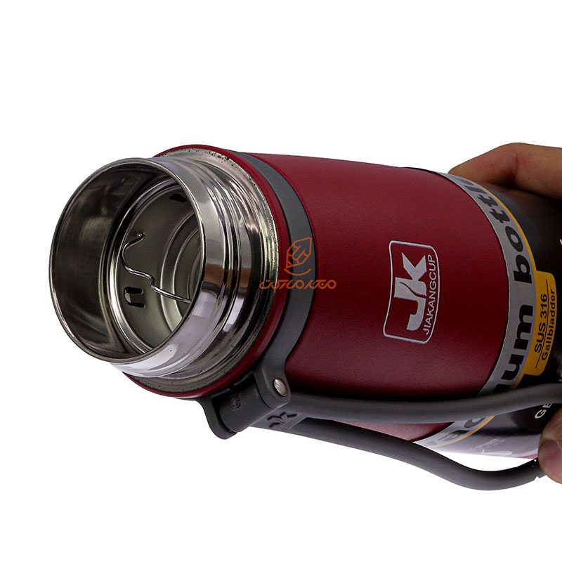 فلاسک 600 میل مدل VACUUM قرمز 6016 ژیاکانگ JIAKANGCUP (5)