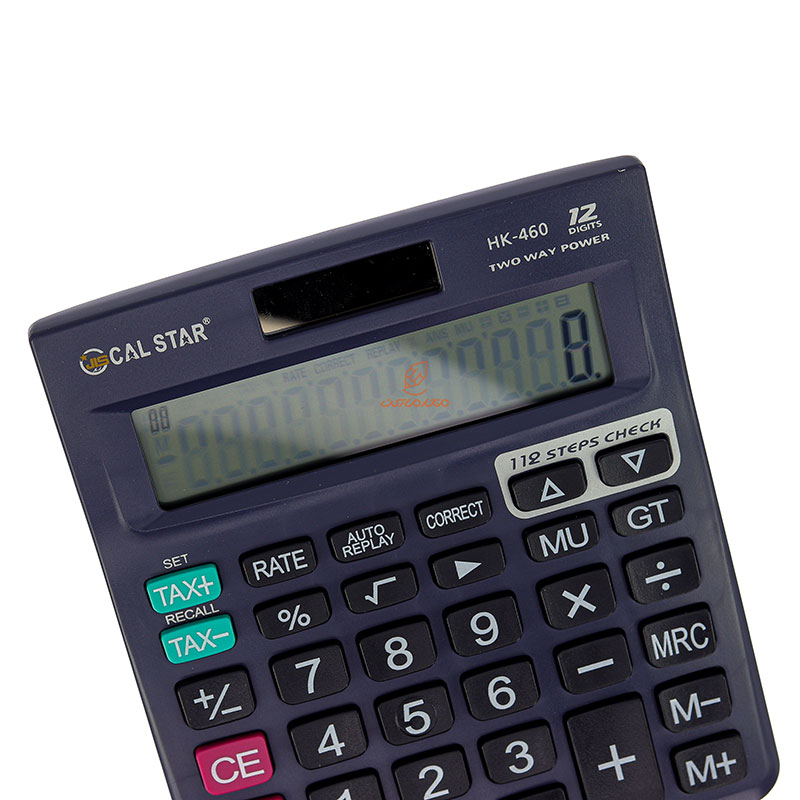 ماشین حساب رومیزی 12 رقم مدل HK460 کال استار CAL STAR (1)
