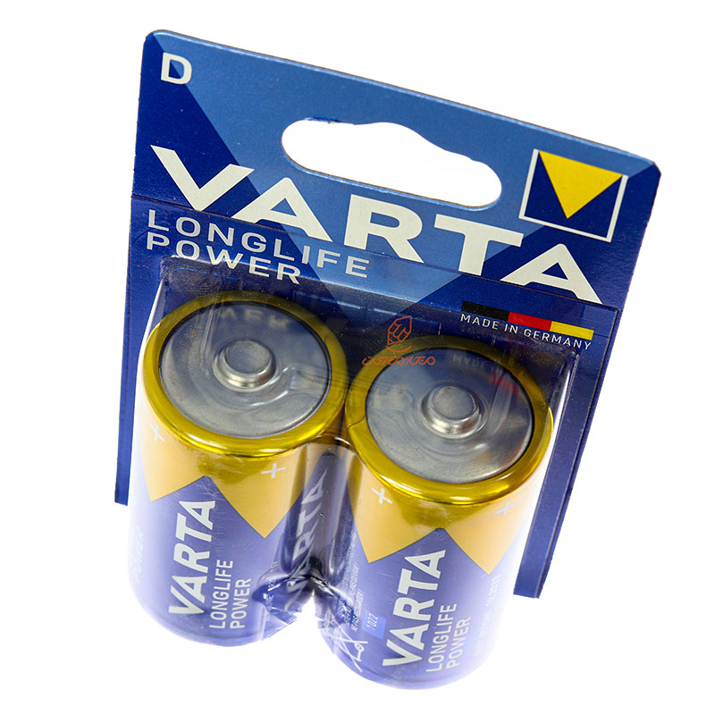 باتری بزرگ مدل لانگ لایف پاور 2 عددی آبی وارتا VARTA (1)