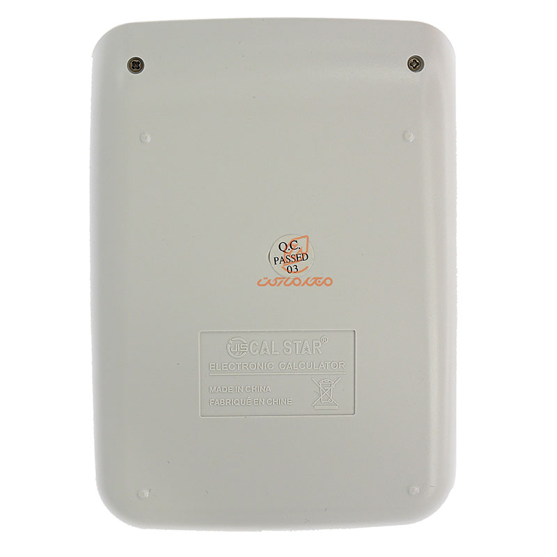 ماشین حساب رومیزی 12 رقم سفید HK185 کال استار CAL STAR (6)