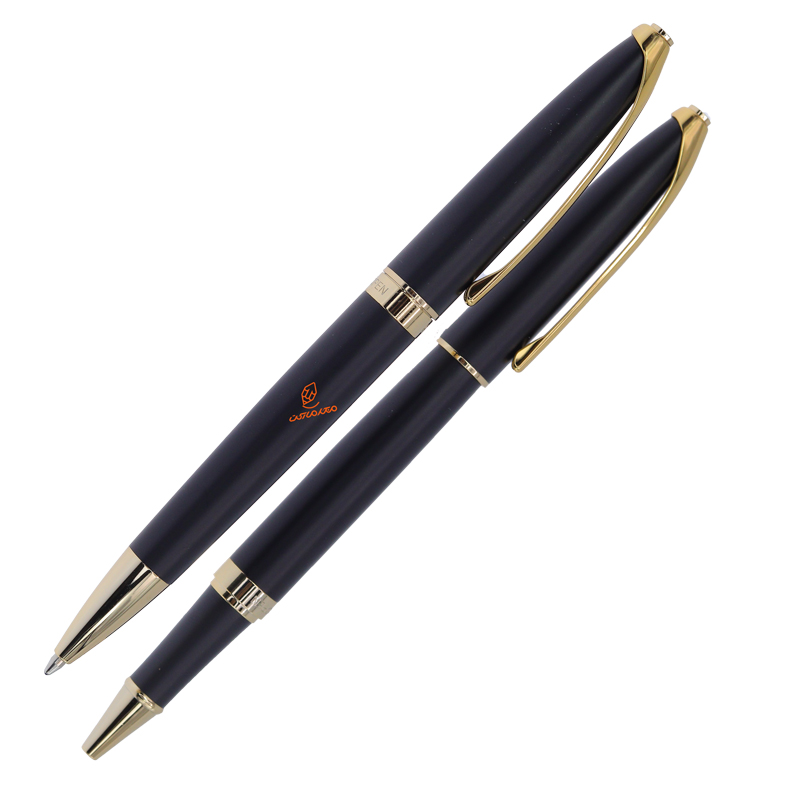 ست خودکار و روان نویس مشکی یوروپن مدل رینگ RING1 (8)