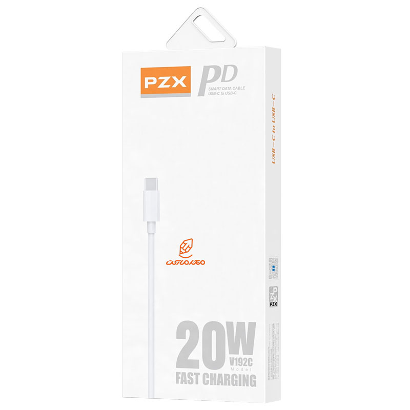 کابل شارژ USB-C به USB-C مدل V192C پی زد ایکس PZX (1)