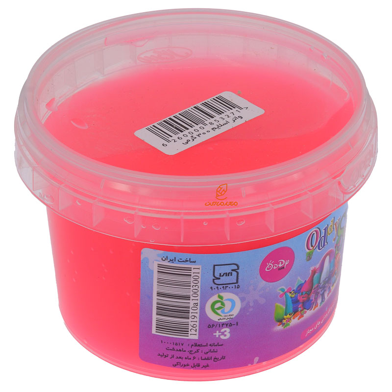 خمیر اسلایم اکلیلی نارنجی اودی ODDY (5)