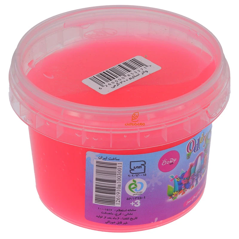 خمیر اسلایم اکلیلی نارنجی اودی ODDY (5)