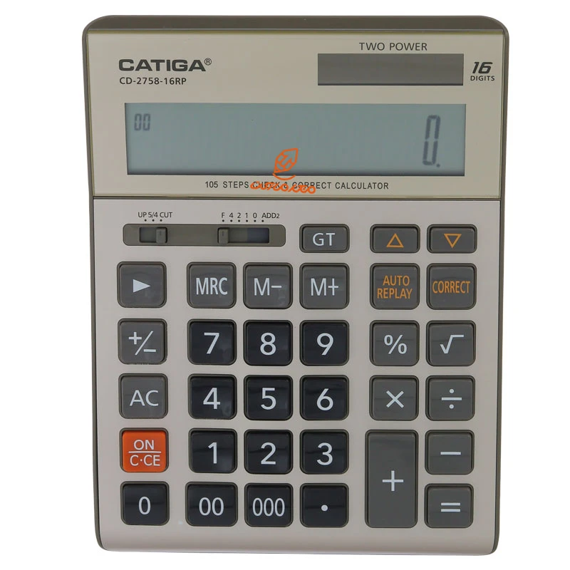 ماشین حساب رومیزی 16 رقم مدل CD-2758 کاتیگا CATIGA (5)