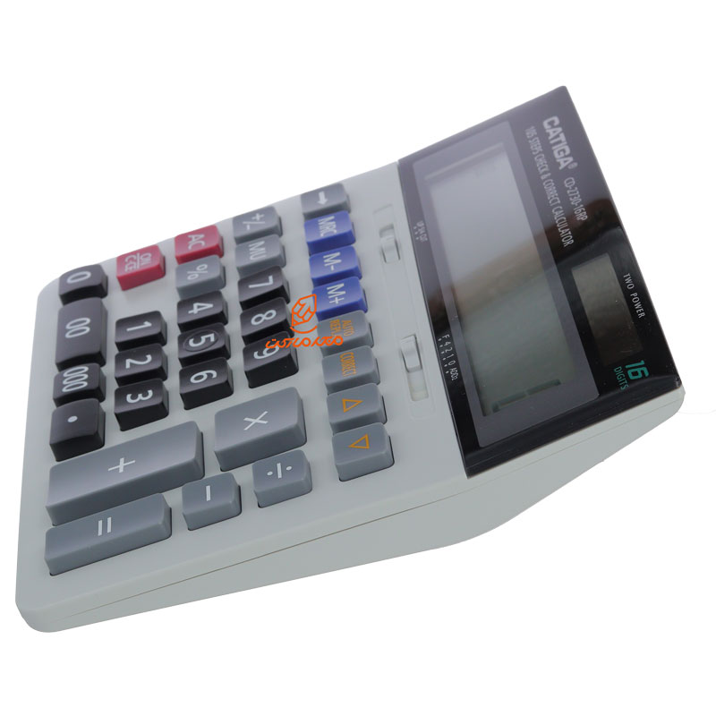 ماشین حساب رومیزی 16 رقم مدل CD-2730 کاتیگا CATIGA (4)
