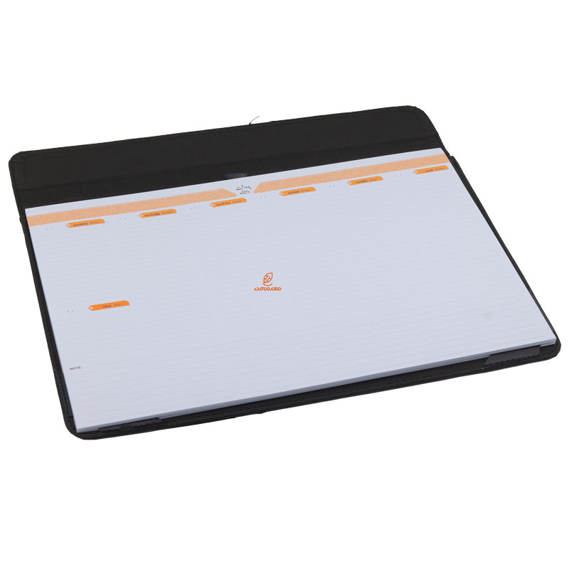 تقویم رومیزی متوسط مشکی مدل زیردستی سپهر (3)