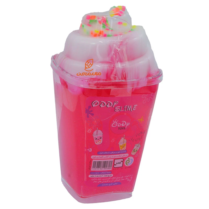 خمیر اسلایم قرمز مدل آیس پک اودی ODDY (2)