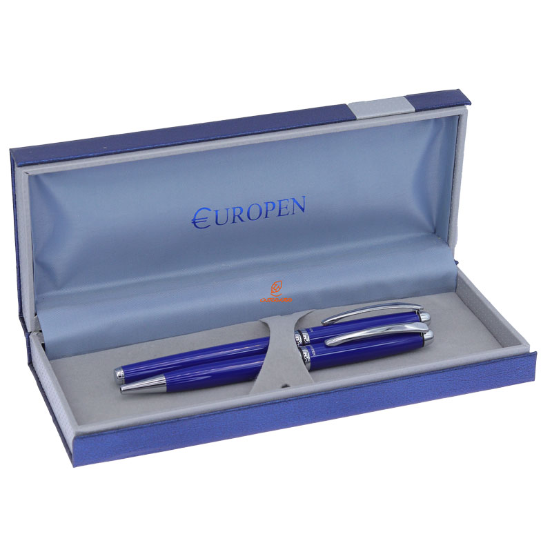 ست خودکار و روان نویس آبی یوروپن مدل کوبالت COBALT