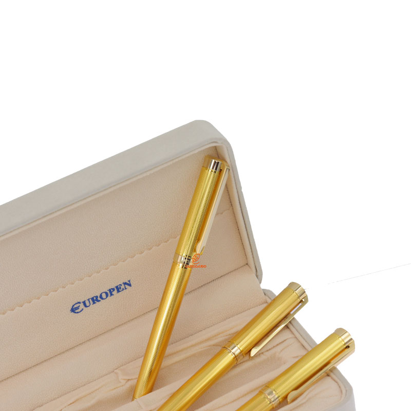 ست خودکار، خودنویس و روان نویس طلایی یوروپن مدل وندر WONDER (4)