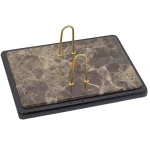 ست رومیزی مدیریتی 9 تکه طرح سنگ تیره مدل P310 قائم (8)
