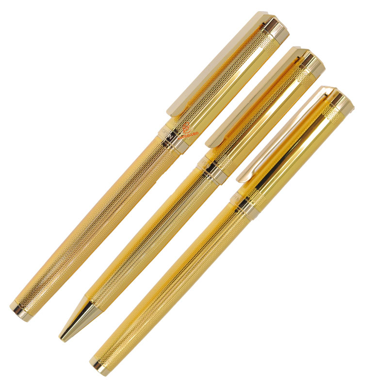 ست خودکار، خودنویس و روان نویس طلایی یوروپن مدل وندر WONDER (8)