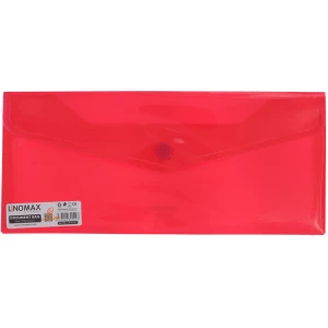 پوشه دکمه دار قرمز ملخی (نامه) EG61 لینومکس LINOMAX