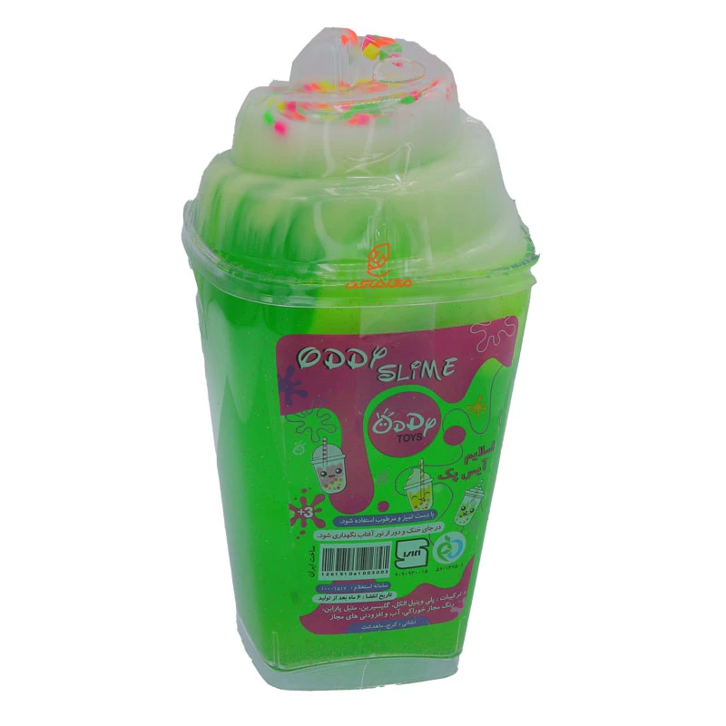 خمیر اسلایم سبز مدل آیس پک اودی ODDY (3)