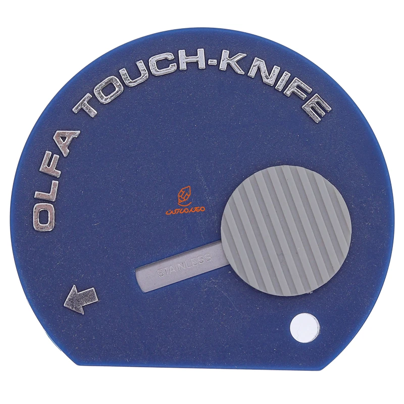 کاتر جیبی سرمه ای مدل TK-4 الفا OLFA (2)