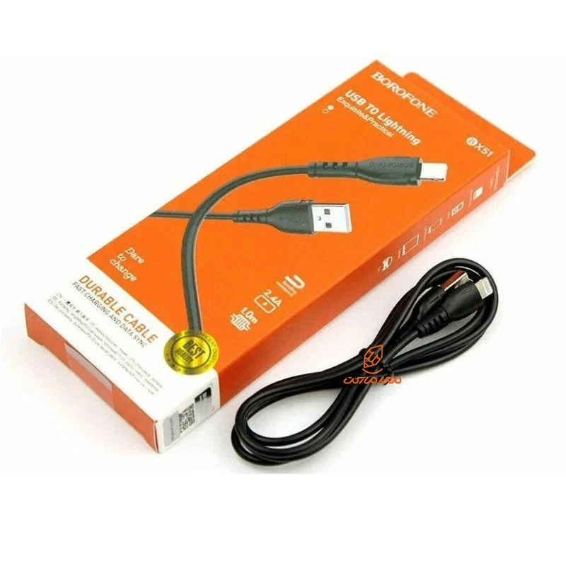 کابل شارژ iphone مدل BX51 بروفون BOROFONE (10)