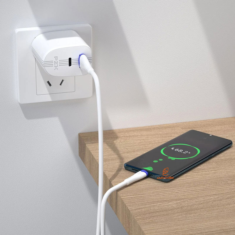 کابل شارژ type-c مدل V156 پی زد ایکس PZX (2)