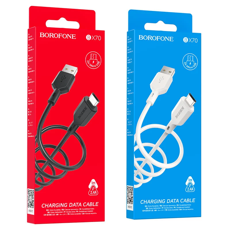 کابل شارژ MicroUSB مدل BX70 بروفون BOROFONE (8)